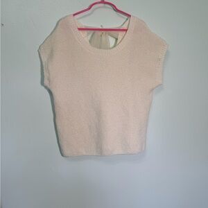 Blu Pepper Cream Knit Sweater